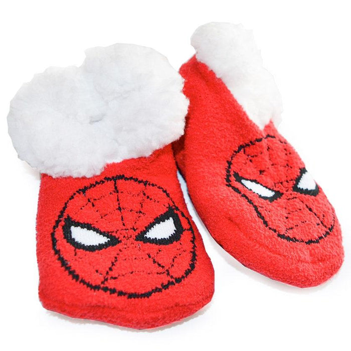 Jellifish - Jellifish Kids Super Hero Non-slip Sherpa Slipper-socks - 1 Pair