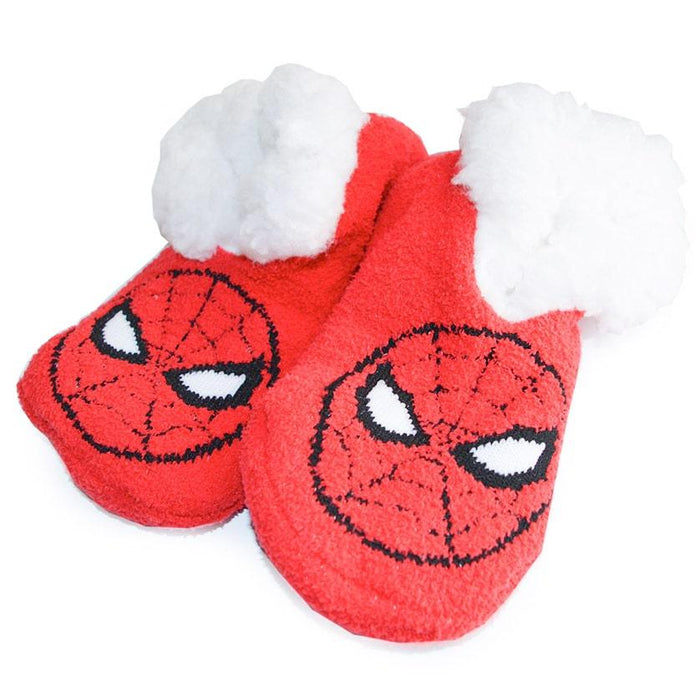 Jellifish - Jellifish Kids Super Hero Non-slip Sherpa Slipper-socks - 1 Pair