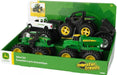 John Deere - John Deere 5 Inch Monster Treads 4 Piece Bonus Set