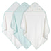 Just Born - Just Born 3-Pack Baby Boys Desert Cactus Hooded Towels
