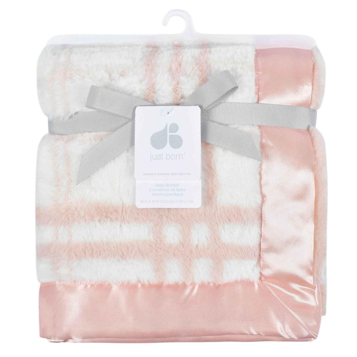 Just Born - Just Born Baby Girls Plush Blanket