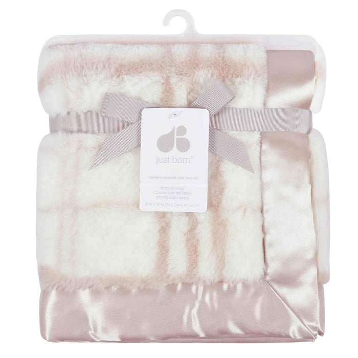 Just Born - Just Born Baby Girls Plush Blanket