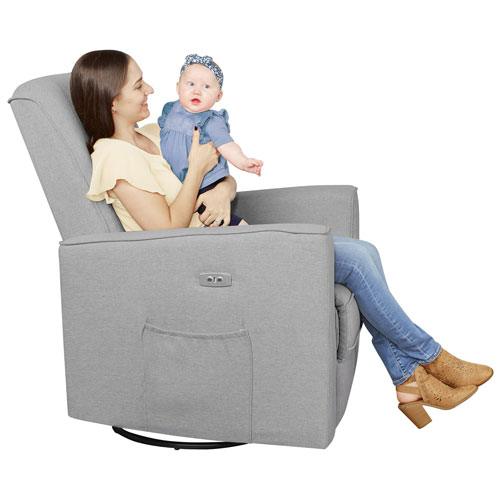 Kidiway - Kidilove EZ Fabric Glider Electric Reclining Chair