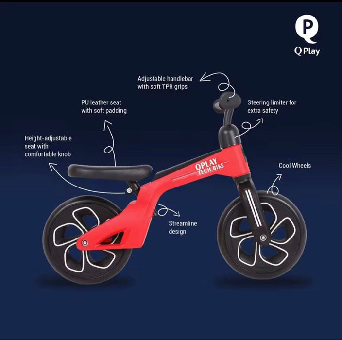 Q Play Toddlers & Kids Tech Balance Bike