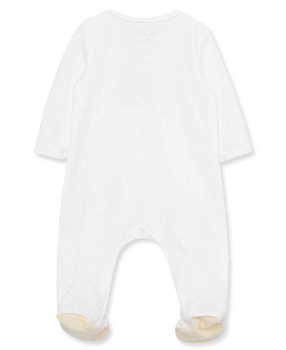 Little Me - Little Me Pyjama Zip Footie - Gentle Bear