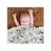 Lulujo® - Lulujo Cotton Muslin Swaddle Blanket - Modern Sloth