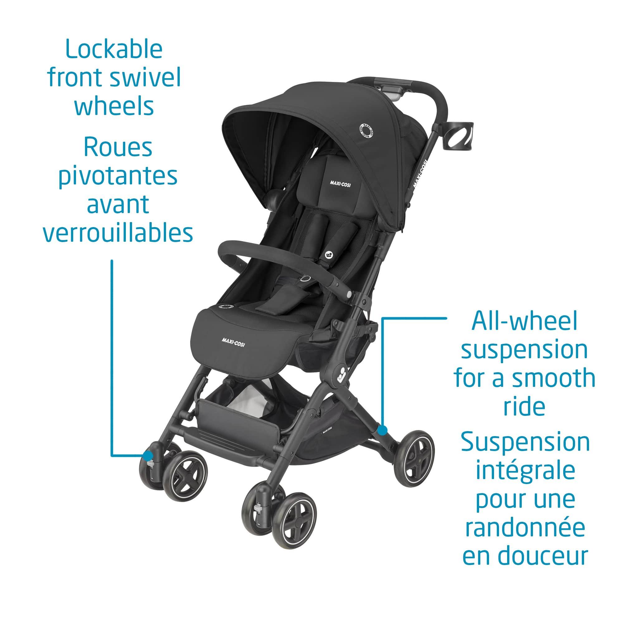 Maxi Cosi - Maxi Cosi Lara Ultracompact Stroller - Essential Black