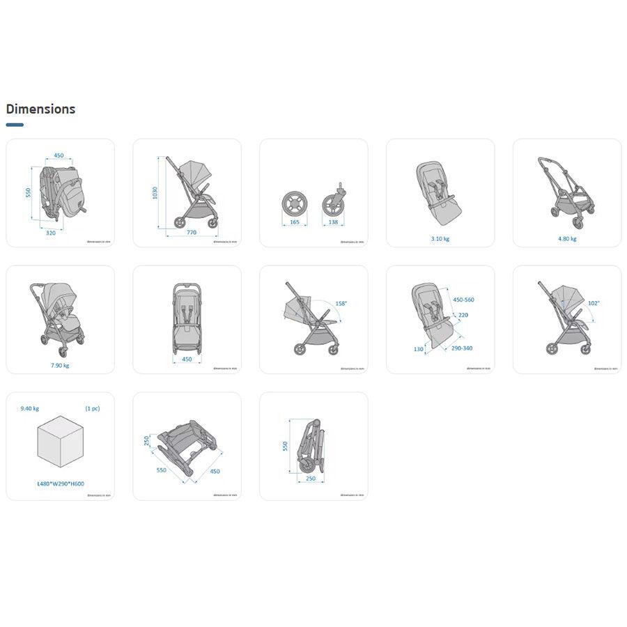 Maxi Cosi - Maxi Cosi Leona Ultra-Compact Stroller