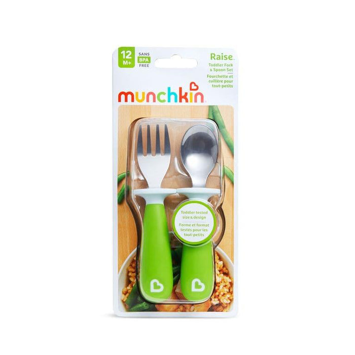 Munchkin® - Munchkin Raise Toddler Fork and Spoon Set