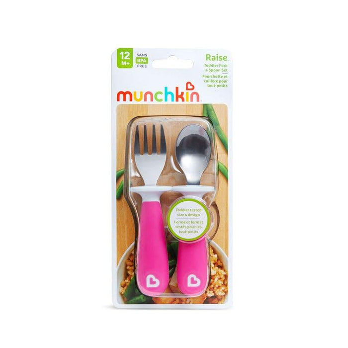 Munchkin® - Munchkin Raise Toddler Fork and Spoon Set