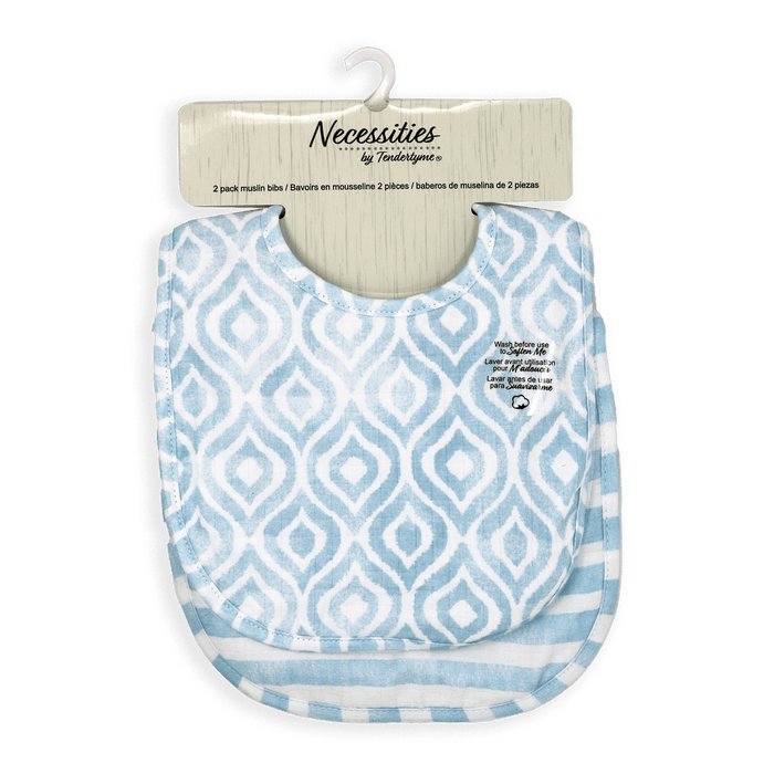 Necessities By Tendertyme - Necessities By Tendertyme 2 Pack Muslin Bib