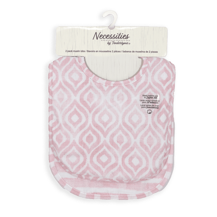 Necessities By Tendertyme - Necessities By Tendertyme 2 Pack Muslin Bib