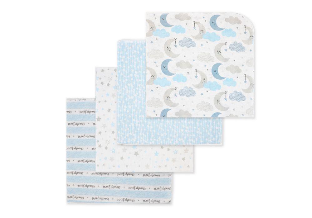 Necessities By Tendertyme - Necessities By Tendertyme 4 Pack Receiving Blankets – Sweet Dreams