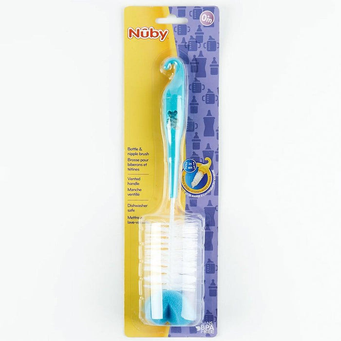 Nuby® - Nuby Deluxe Baby Bottle Cleaning Brush