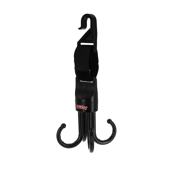 Nuby® - Nuby Deluxe Car Seat & Stroller Hooks Black 2 Pack