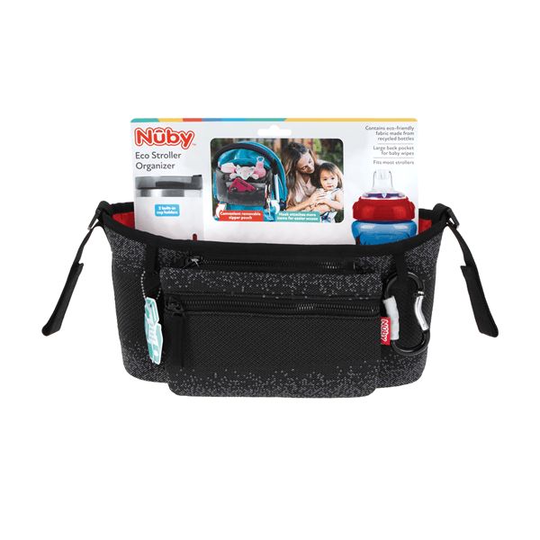 Nuby® - Nuby Eco Stroller Organizer - Black/Red