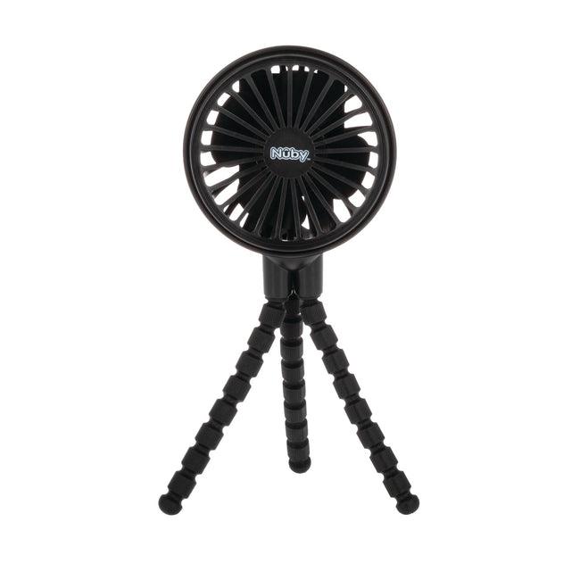 Nuby® - Nuby Stroller Fan with Flexible Tripod Black