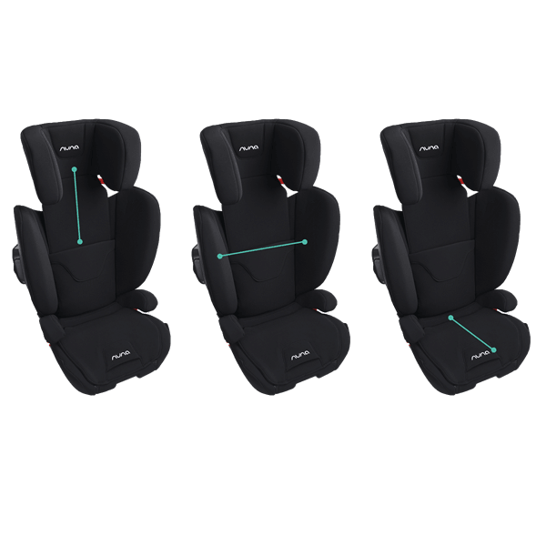 Nuna® - Nuna AACE™ Booster High Back Car Seat - Caviar