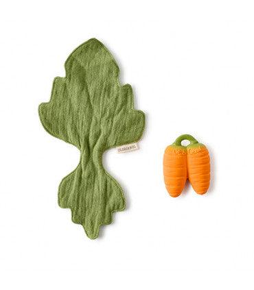 Oli & Carol - Oli & Carol Mini Doudou Teether - Cathy the Carrot