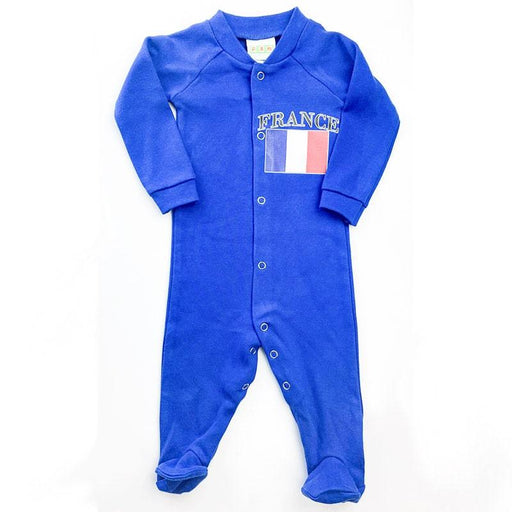 Pam - Pam France One Piece Baby Pyjama - Royal Blue