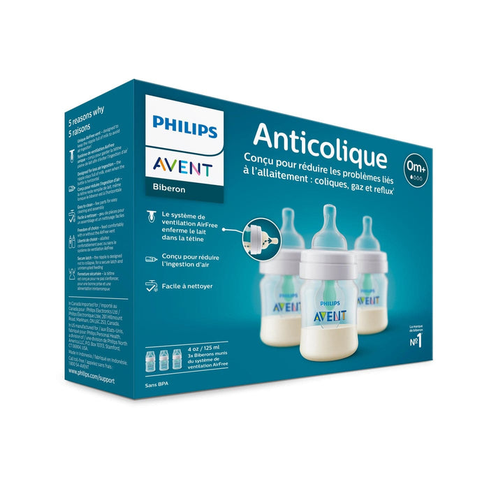 Philips Avent® Anti-colic Baby Bottle with AirFree Vent -3 pack