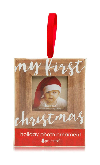 Pearhead® - Pearhead My First Christmas Wooden Ornament