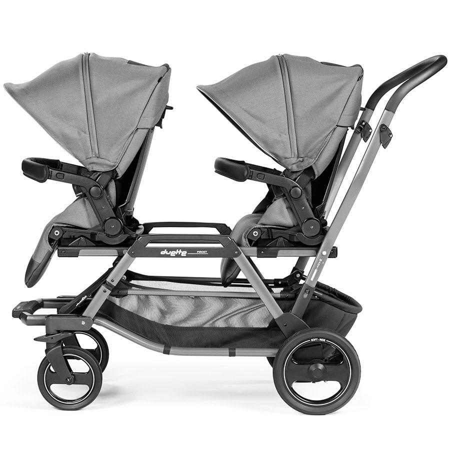 Peg Perego® - Peg Perego Duette Piroet Double Stroller (FRAME + 2 SEATS)