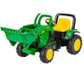 Peg Perego® - Peg Perego Kids John Deere Front Loader - Chain Driven Pedals - Green