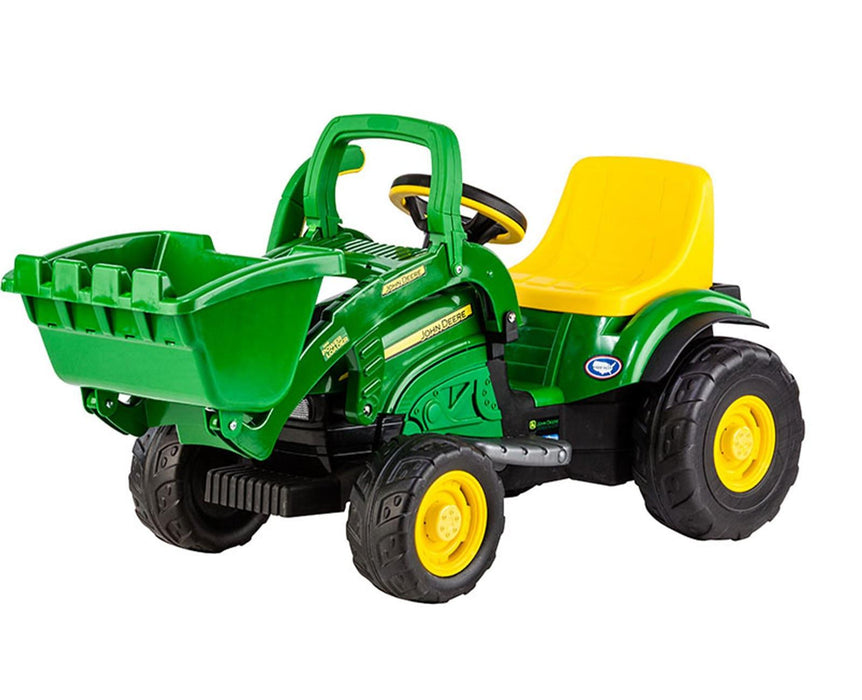 Peg Perego® - Peg Perego Toddler John Deere Mini Power Loader - 6 Volts Dual Drive Axle - Green