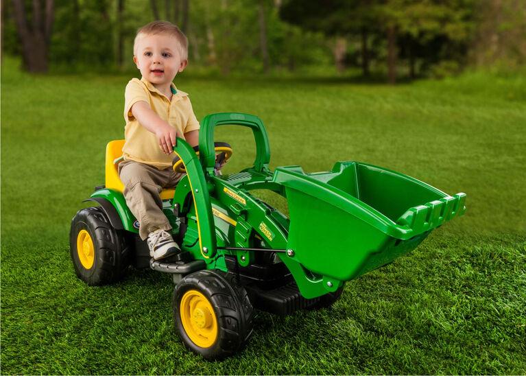 Peg Perego® - Peg Perego Toddler John Deere Mini Power Loader - 6 Volts Dual Drive Axle - Green