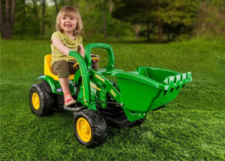 Peg Perego® - Peg Perego Toddler John Deere Mini Power Loader - 6 Volts Dual Drive Axle - Green