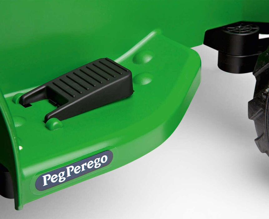 Peg Perego® - Peg Perego Toddler John Deere Mini Tractor - 6 Volt Dual Drive Axle - Green