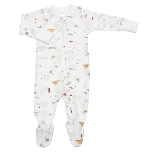 Perlimpinpin - Perlimpinpin 1 Piece Bamboo Baby Pyjama - Desert