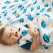 Perlimpinpin - Perlimpinpin Cotton Muslin Baby Sleep Bag - Submarines (0.7 tog)