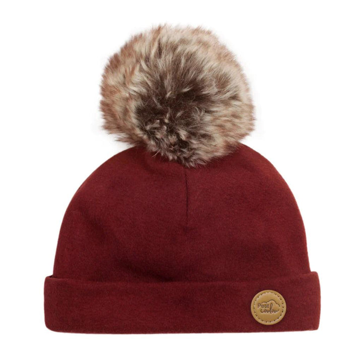 Petit Coulou® - Petit Coulou Baby Mid-Season Pom-pom Beanies - Organic Cotton