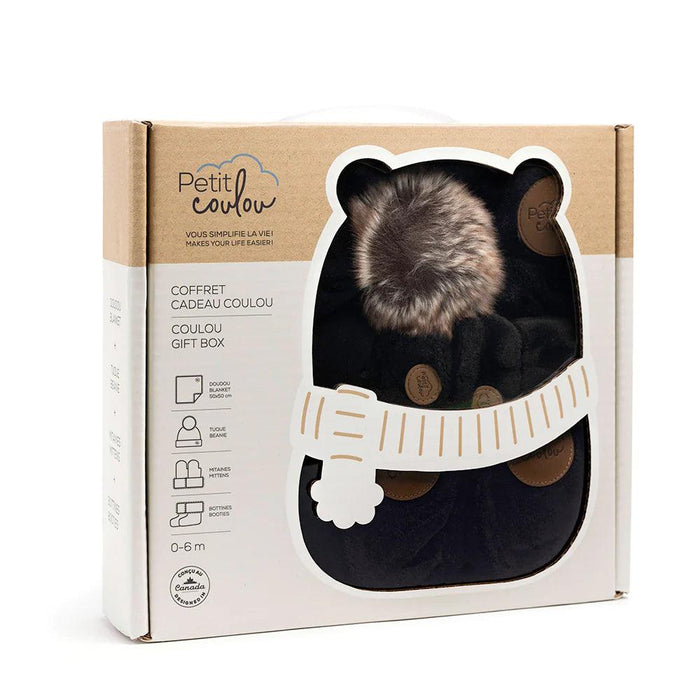 Petit Coulou® - Petit Coulou - Baby Winter Accessories Gift Box (4 accessories) - 0-6m moo