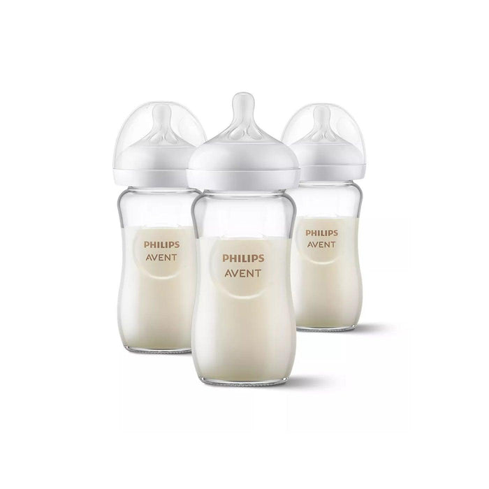 Philips Avent® - Philips Avent® Glass Natural Bottle - 3 pack