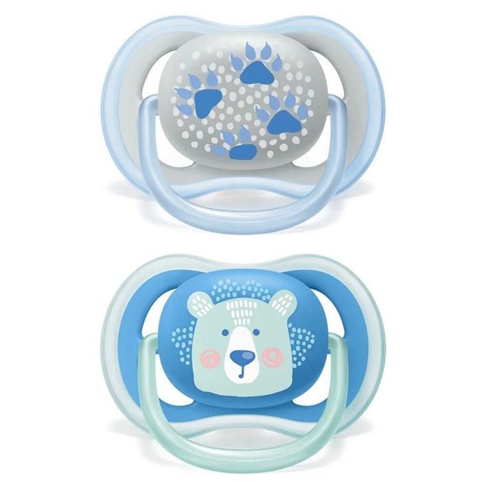 Philips Avent® - Philips Avent Ultra Air Pacifiers Animal Prints - 6-18m - Pack of 2