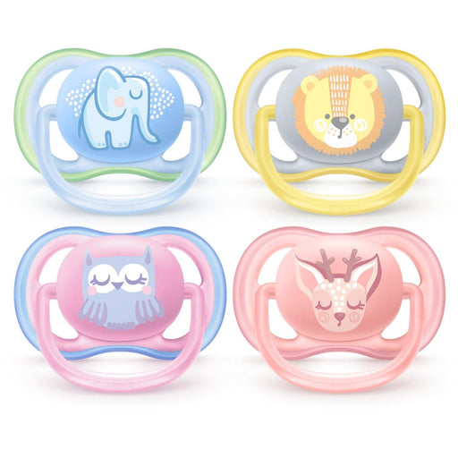 Philips Avent® - Philips Avent Ultra Air Pacifiers with Animals 0-6m - Pack of 2