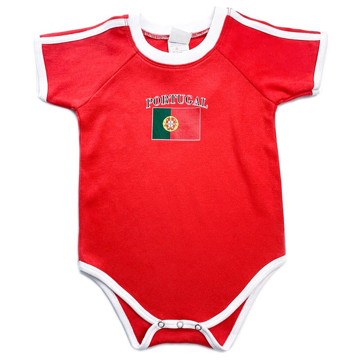 Pam Portugal Baby Onesie - Red