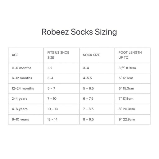 Robeez® - Robeez Baby & Toddler Crew Socks - Pack of 6 Pairs- White