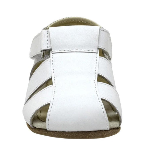 Robeez® - Robeez Lacey Baby First Kicks Sandals - White