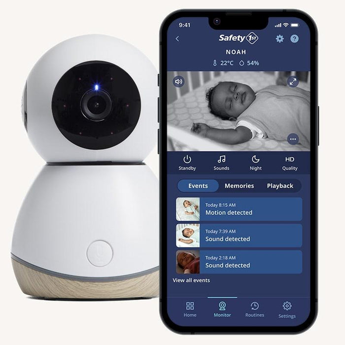 Safety 1st® - Safety 1st 360° Smart Baby Monitor