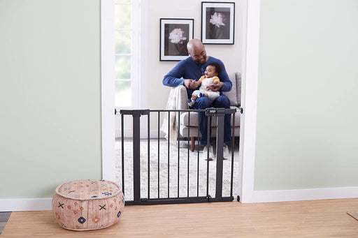 Safety 1st® - Safety 1st Easy Install Walk Through Baby Safety Gate - Black