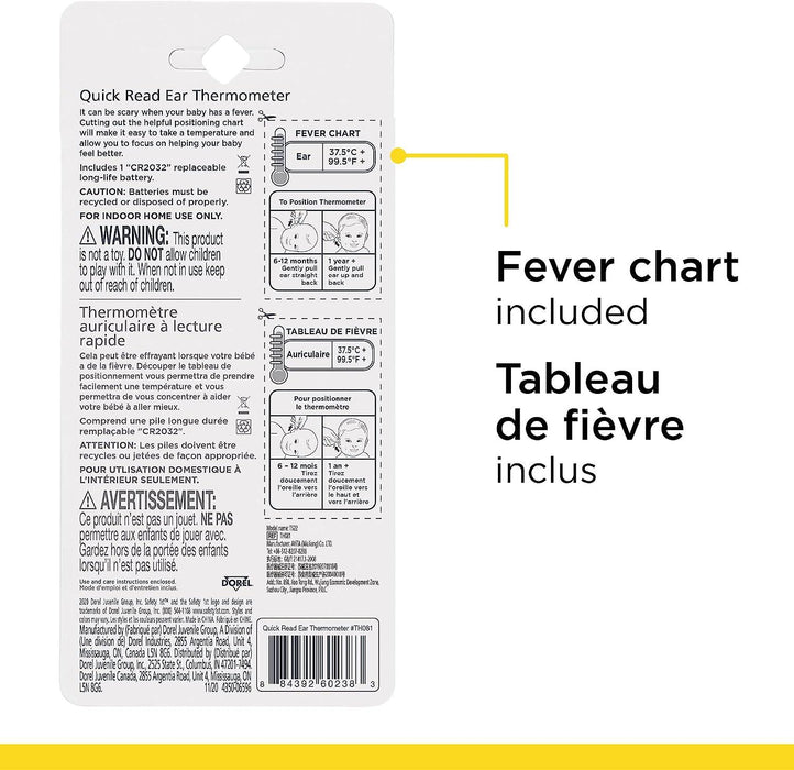 Safety 1st® - Safety 1st Quick Read Ear Thermometer