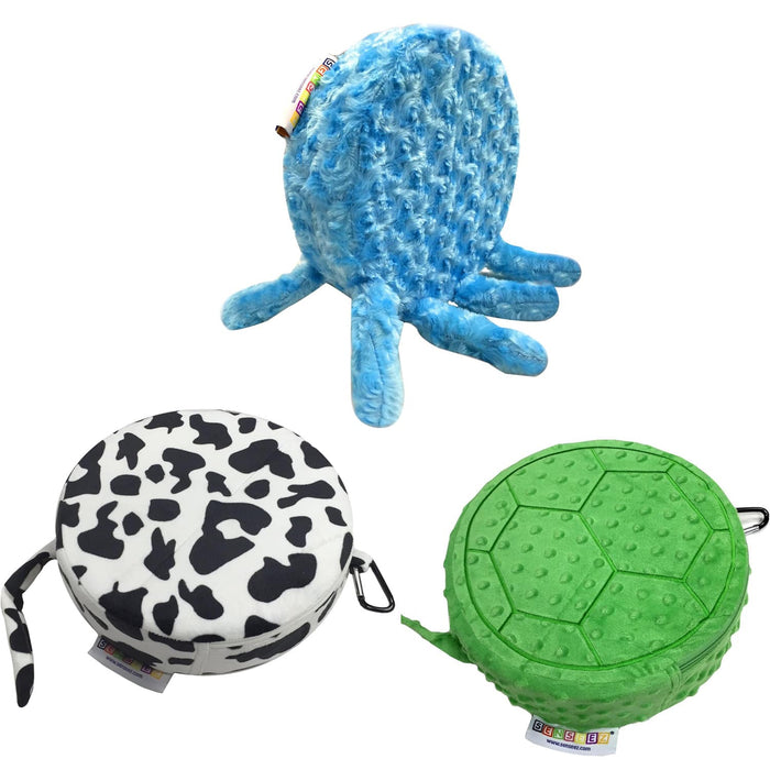 Oreiller sensoriel vibrant Senseez pour enfants - Touchables (collection peluche)