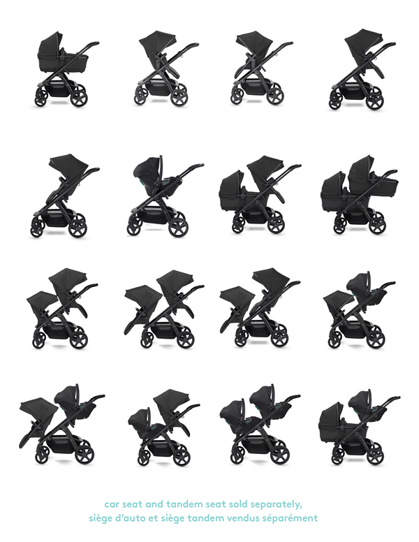 Silver Cross - Silver Cross Wave 2023 Stroller Onyx