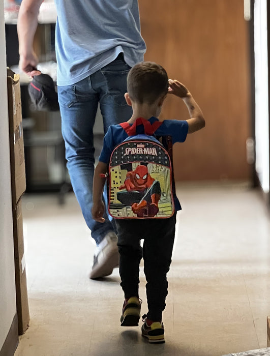 Sac à dos pour tout-petit Avengers et Spiderman