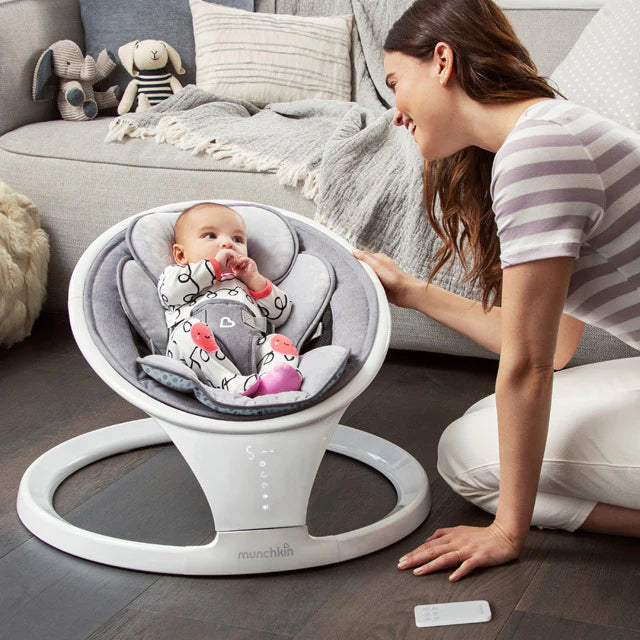 Balançoire pour bébé Munchkin avec Bluetooth