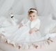Teter Warm - Teter Warm Baptism Baby Girls Off White Dress B206